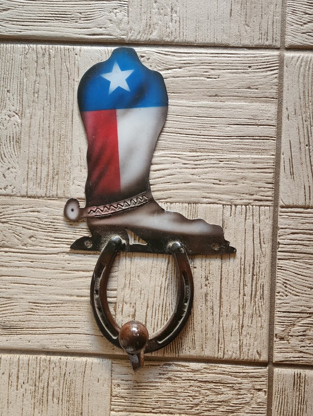 Cowboy Horseshoe Hanger
